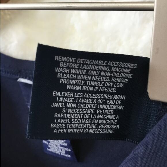 Ralph Lauren Girl Black Dress with Purple Belt - Picture 14 of 15